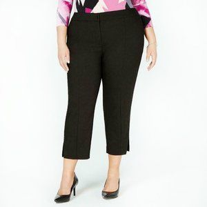 Alfani Women's Black Skinny Leg Cropped Pants